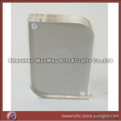 6"*4" Round Corner Table Acrylic Magnet Rahmen